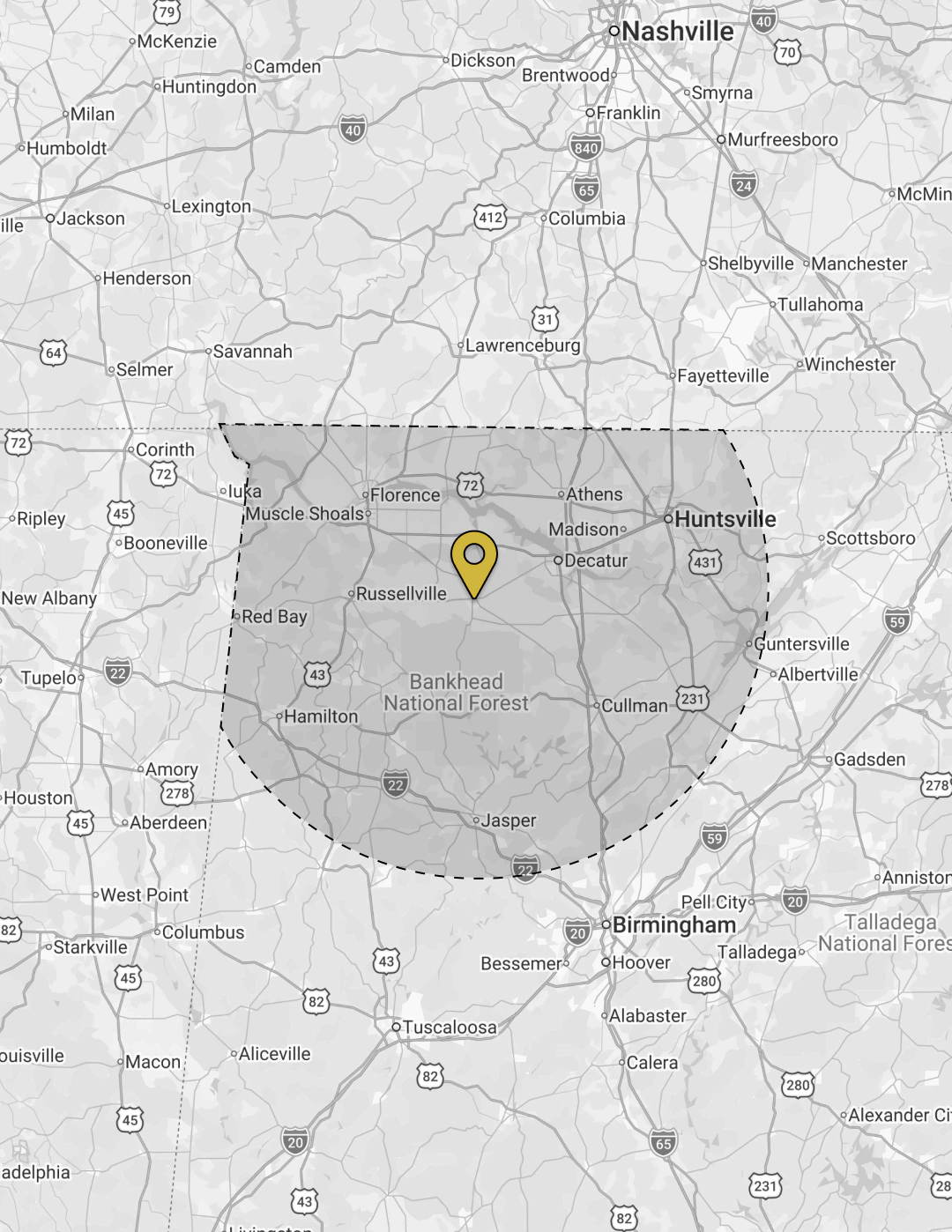 map half