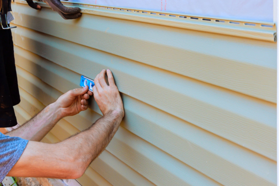 vinyl siding installation